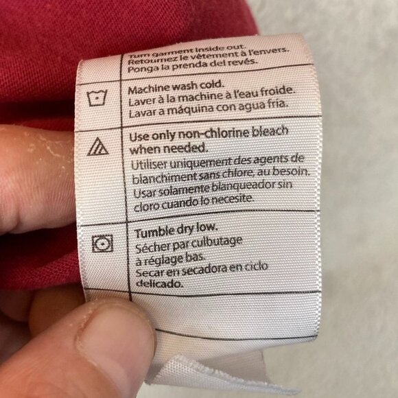 Carhartt Mens T-Shirt Medium Short Sleeve Crew Neck Relaxed Fit Pocket Tee Red - Picture 5 of 10